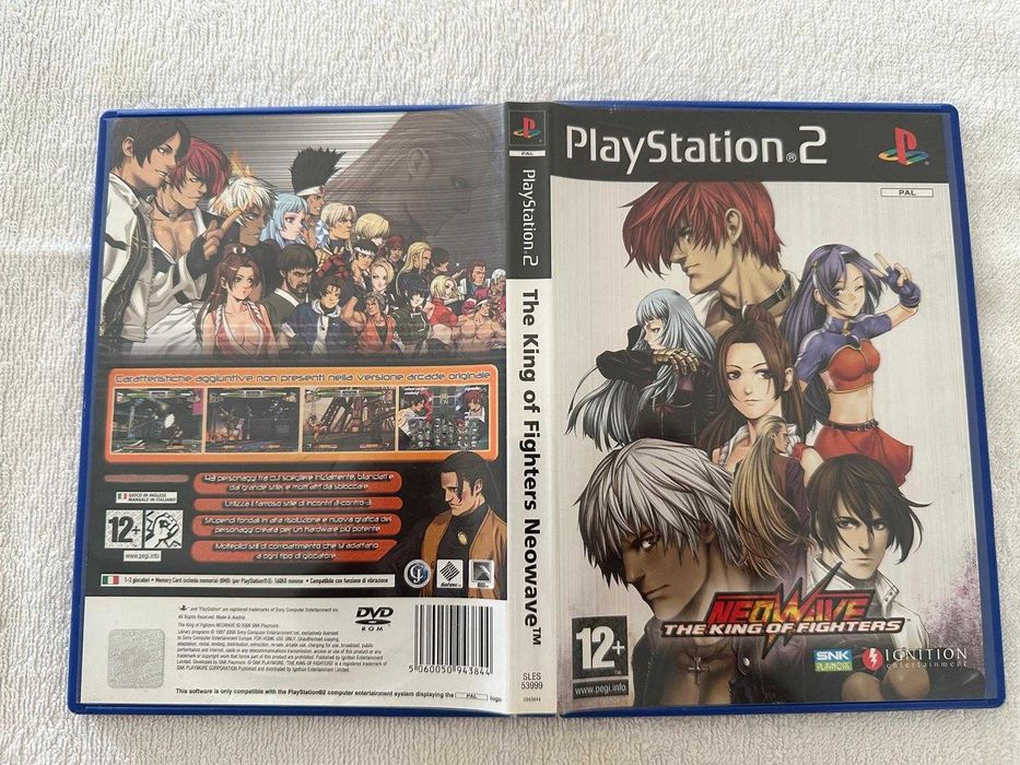 THE KING OF FIGHTERS NEOWAVE Sony Playstation 2 PS2 PAL Italia English CIB