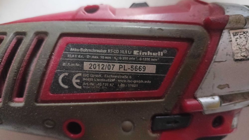 wkretarka einhell bez baterii