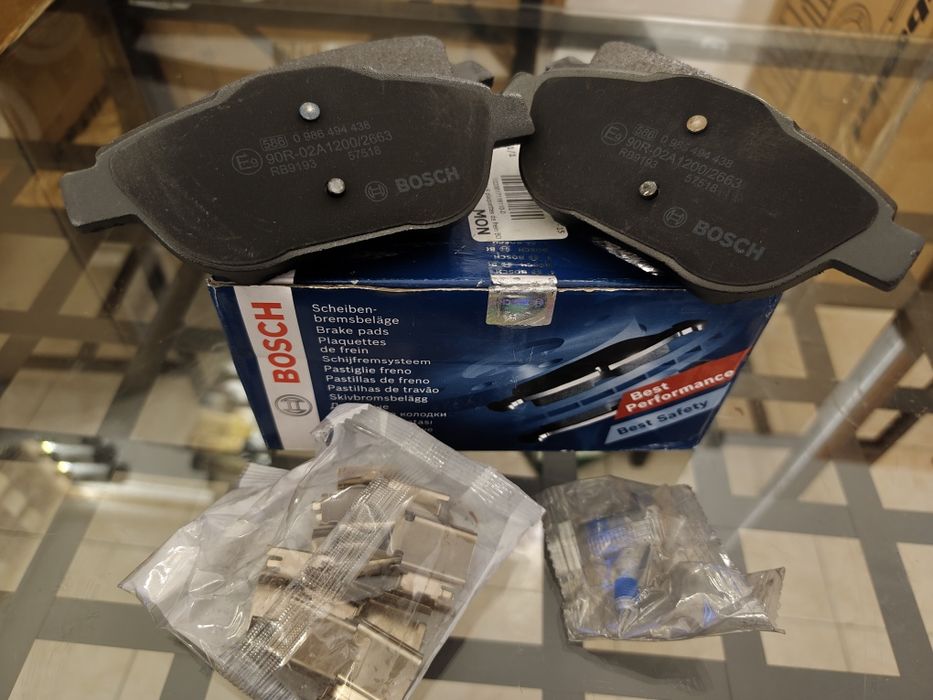 Pastilhas de travão Bosh para Citroen