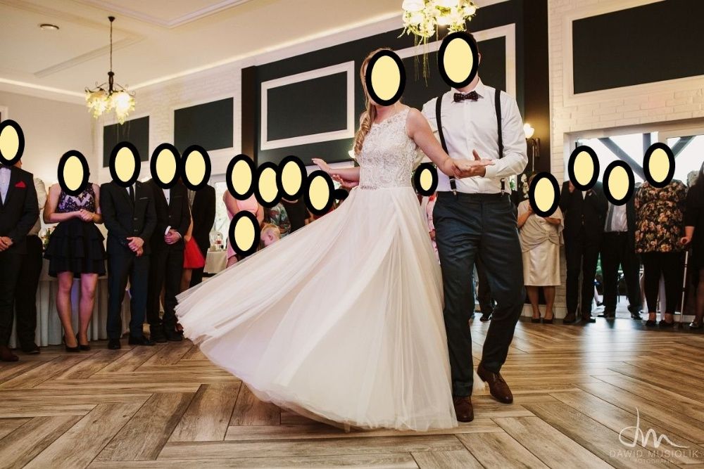 Suknia ślubna Afrodyta rozmiar 38, wzrost 175 cm