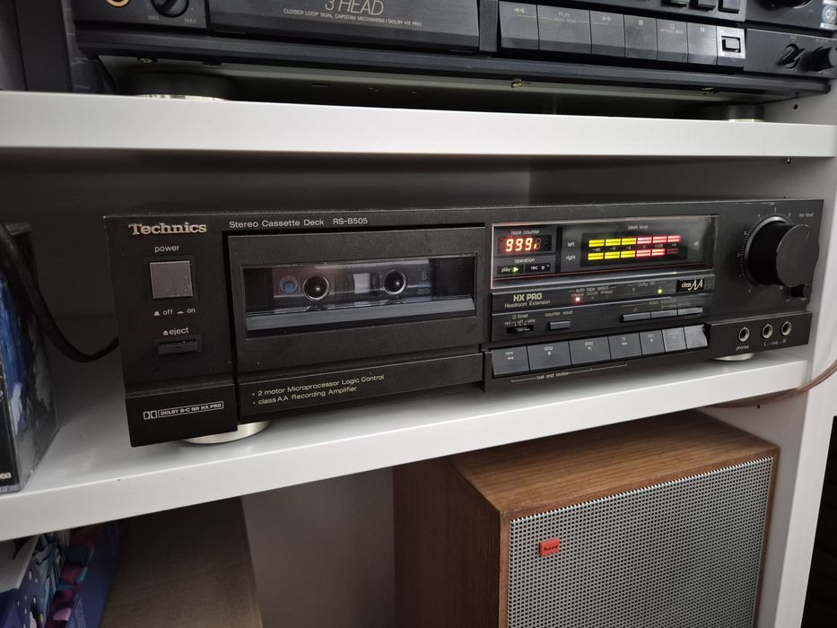 Technics RS-B505 - sprawny, bardzo dobry stan techniczny