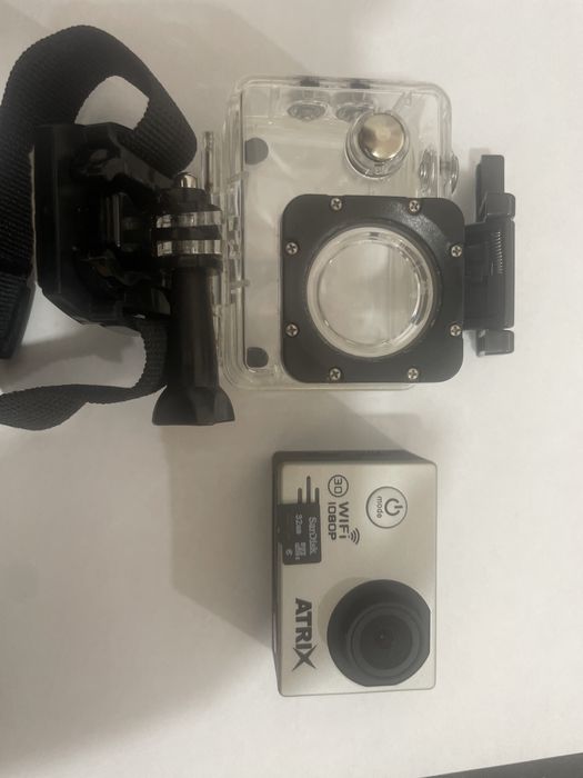 Экшн-камера Atrix Full Hd  з підводним боксом+32гб карточка