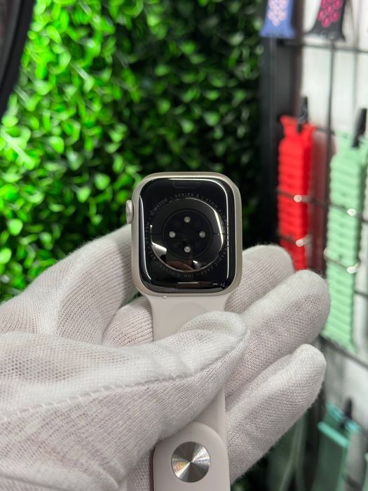 Apple Watch 8 41mm Starlight WatchMania Найбільший Вибір ГАРАНТІЯ