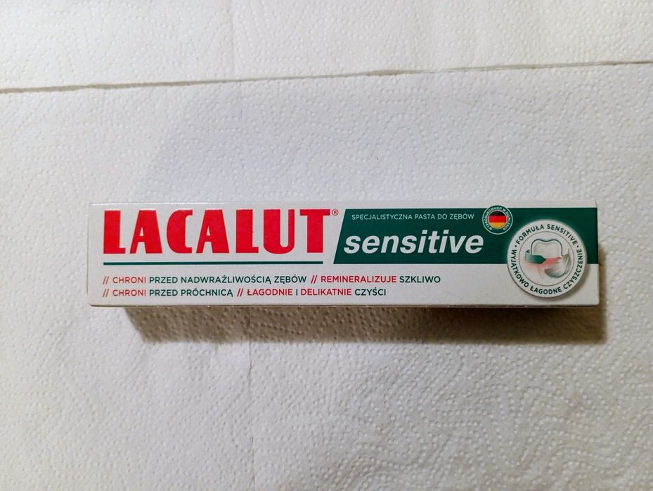 Lacalut Sensitive Pasta Do Wrażliwych Zębów 75ml