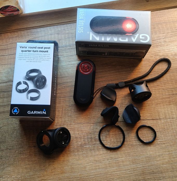 Radar Garmin Varia RTL 515 lampka uchwyt