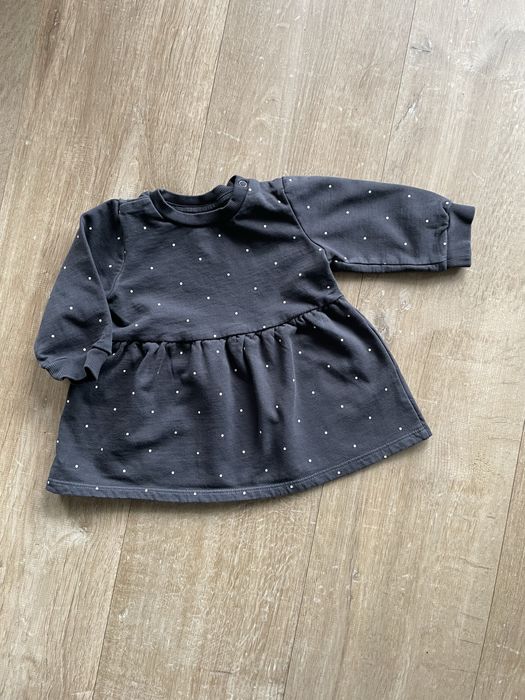 H&M 2 sukienki dresowe rozm. 74