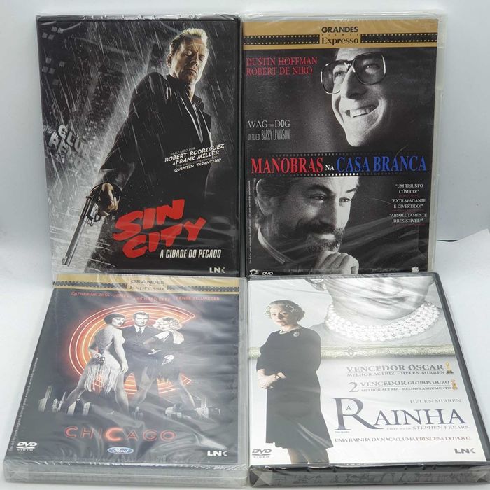 Lote 8/1 - Pack de 18 Filmes Selados em DVD - Ref.VI