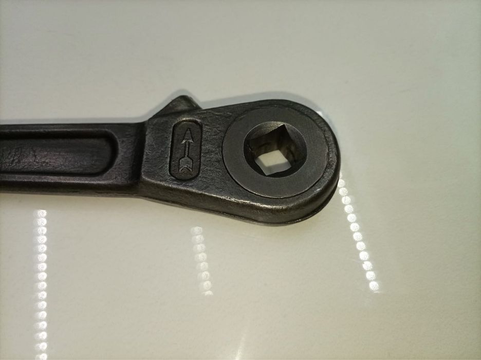 Stary klucz grzechotka Kampmann No3080 1/2 cala