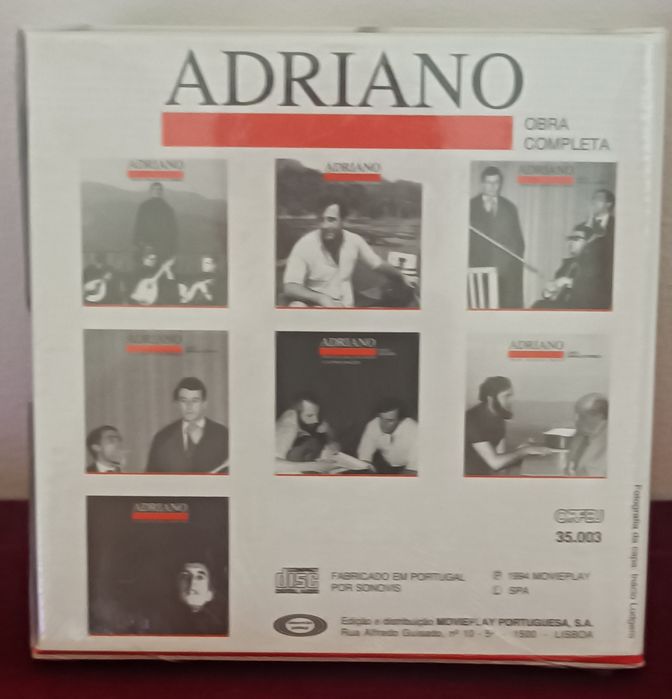 Adriano Correia de Oliveira "Obra completa" 7CDs