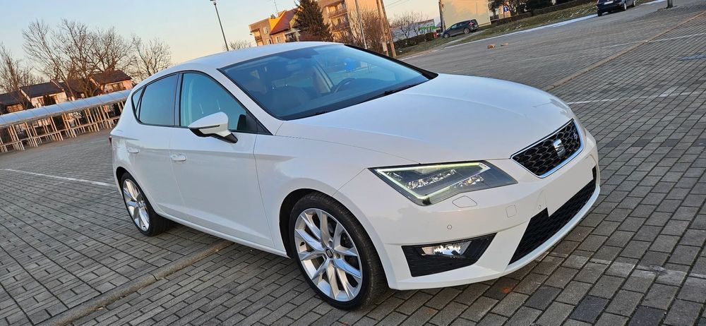 Seat Leon 2.0TDi 150KM FR/full LED/navi/bezwypadkowy/ZADBANY/serwisowany