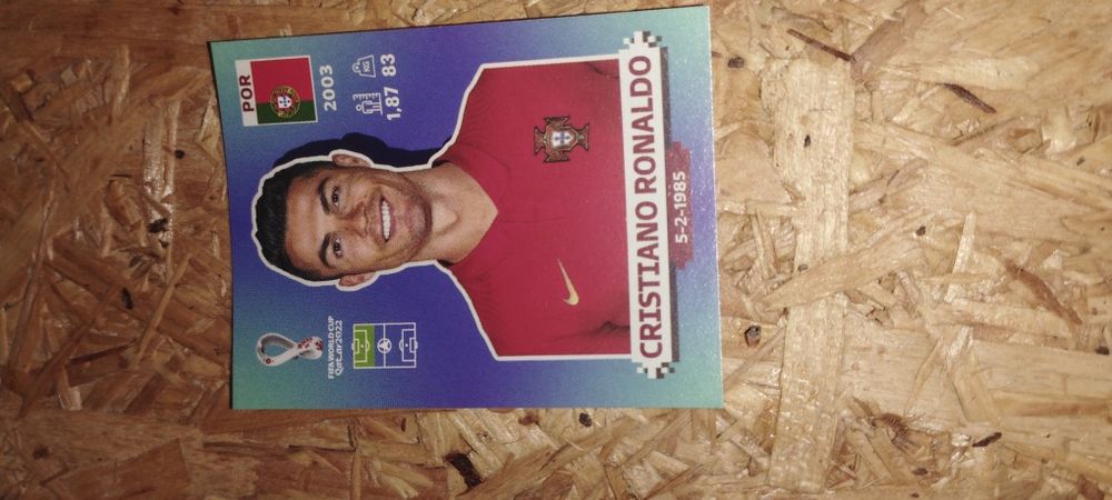 Cromos e cards CR7