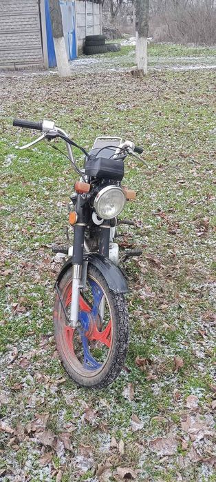 Мопед DELTA на ходу