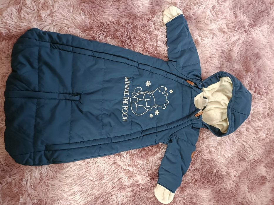 Cool club kombinezon niemowlęcy z kapturem Kubuś Puchatek