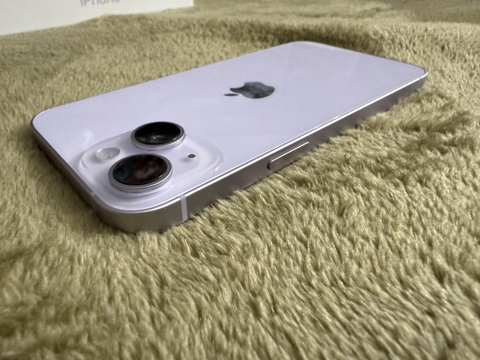 iPhone 14 128GB purple/ fioletowy kondycja baterii 86%
