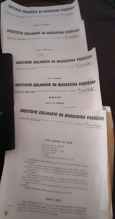69 paginas de receitas do instituto culinário da margarina vaqueiro de