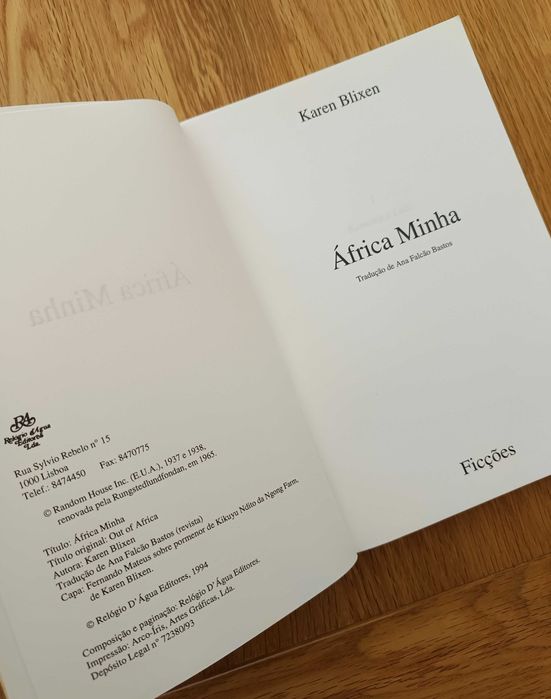 África Minha - Karen Blixen (portes incluídos)