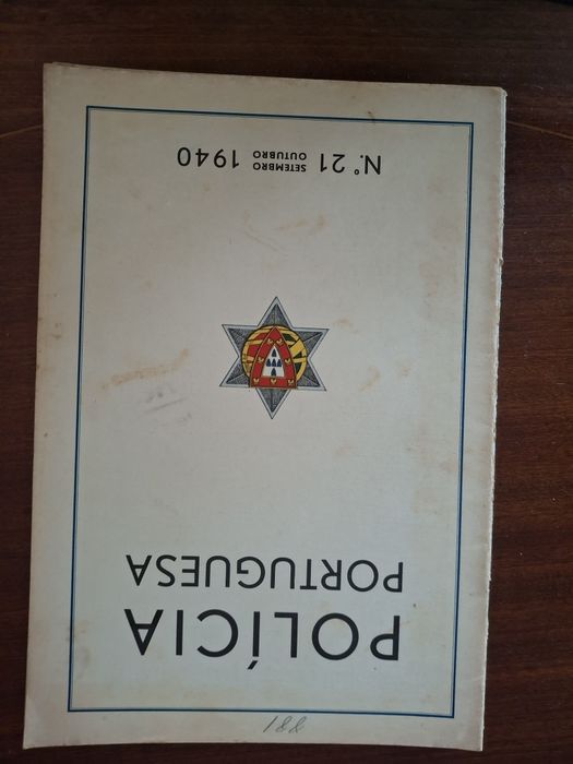 Revistas muito antigas PSP Policia