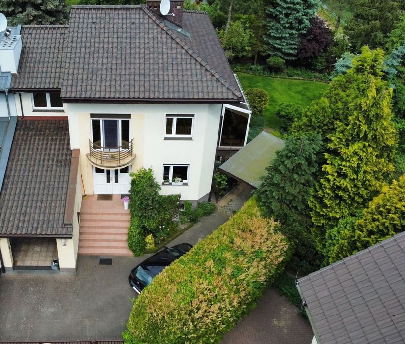 Dom przy lesie na sprzedaż – Poznań Ławica | 280 m²| ogród | garaż | cicha ulica