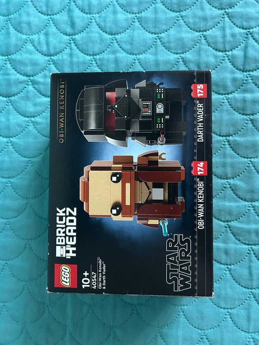 LEGO Star Wars BrickHeadz 40547 Obi-Wan Kenobi i Darth Vader