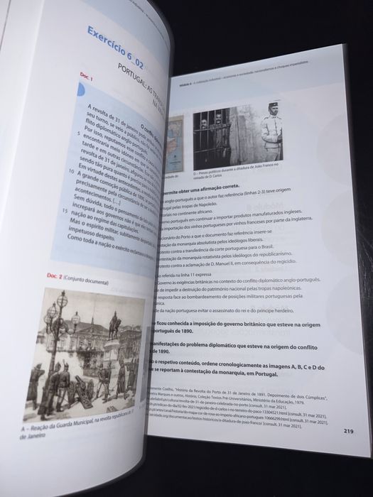 Livro Preparação para o Exame Final Nacional - Historia A 2022