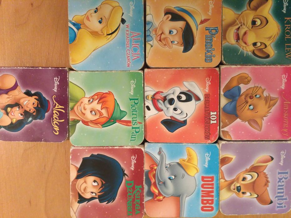 Seria 10 książeczek DISNEYA 10 zł wszystkie