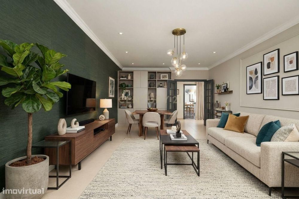 Apartamento T3 | Terraço, Box e Arrecadação | Urbanização da Ribeirada