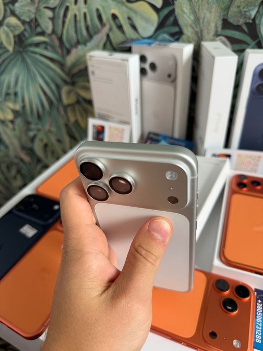 iPhone 17 Pro Max Silver 512gb Neverlock Cімслот TRADEIN 17Про макс 512гб