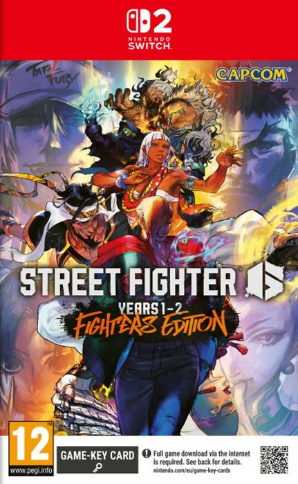 Street Fighter 6 Years 1-2 Fighters Edition Nintendo SWITCH 2 nowa