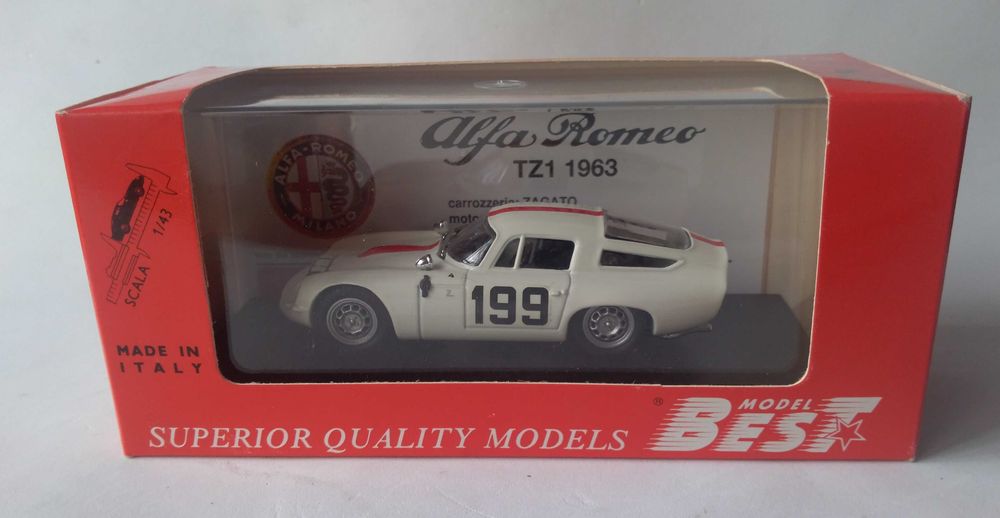 Alfa Romeo TZ1 de 1963. Ver descrição