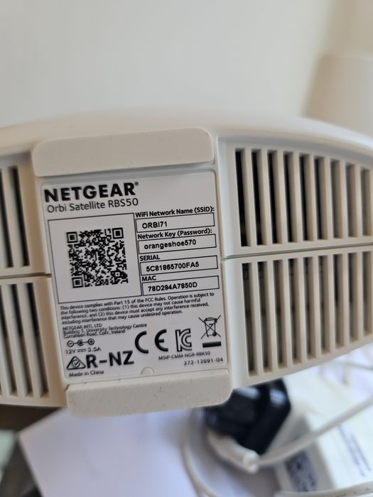 Router e satélite Orbi Mesh Netgear