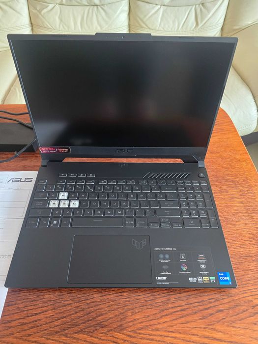 Laptop Asus TUF F15 | FX507Z-HQ120WA | i7-12700H | RTX 3060 | 15.6 WQHD 165Hz | Win 11 | Ram 16GB | SSD 512GB