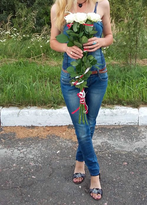 Джинсовий комбінезон