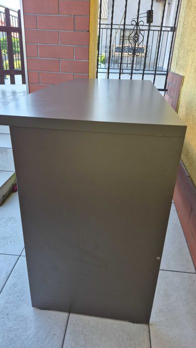 Biurko drewniane Antracyt 50x120x75
