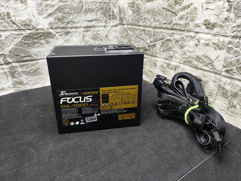 Блок живлення Seasonic Focus GX-1000 ATX 3.0 80+ Gold
