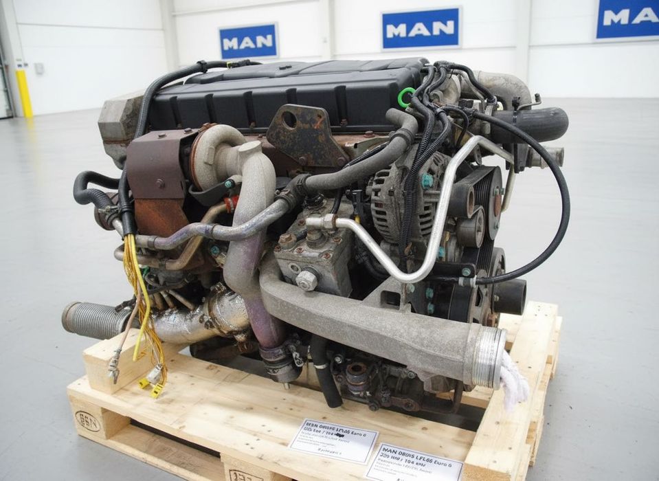 Silnik MAN D0836 LFL66 6.9 250KM Euro6 TGL TGM