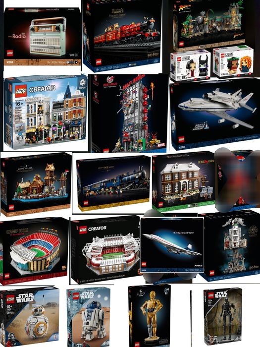 Coleção Sets de Lego Adulto