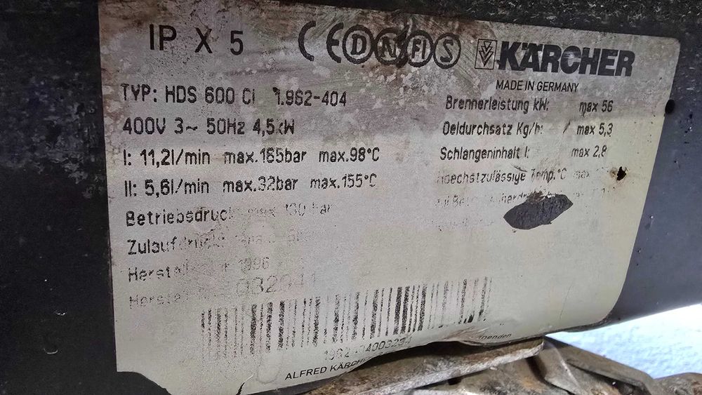 Karcher hds 600 CI