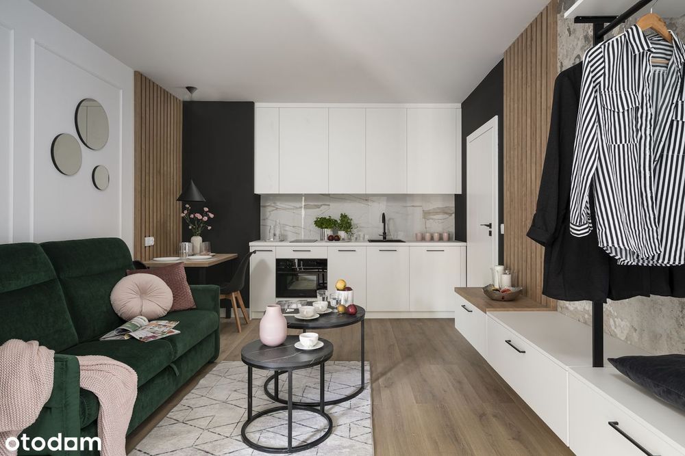 2-pokojowy apartament inwestycyjny 39 m² + 2 tarasy - Widok 5