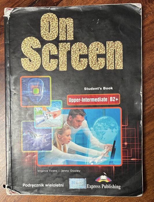 On Screen B+ angielski książka + ćwiczenia, czyste, niewypelnione