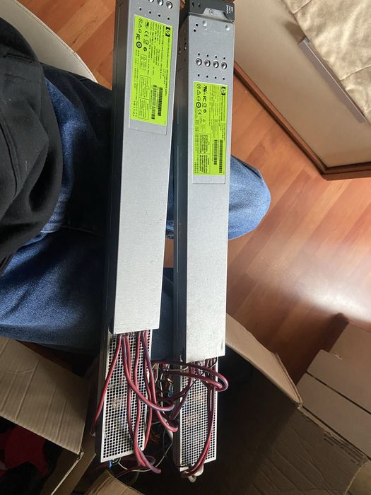Серверный блок питания HP 2450W зелёный