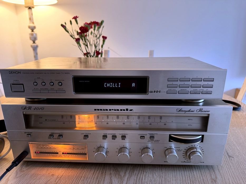 Denon TU-380RD – tuner stereo AM/FM, RDS EON – sprawny
