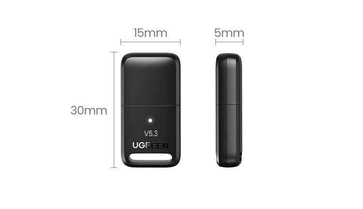 Bluetooth 5.3 адаптер Ugreen CM591 (black)