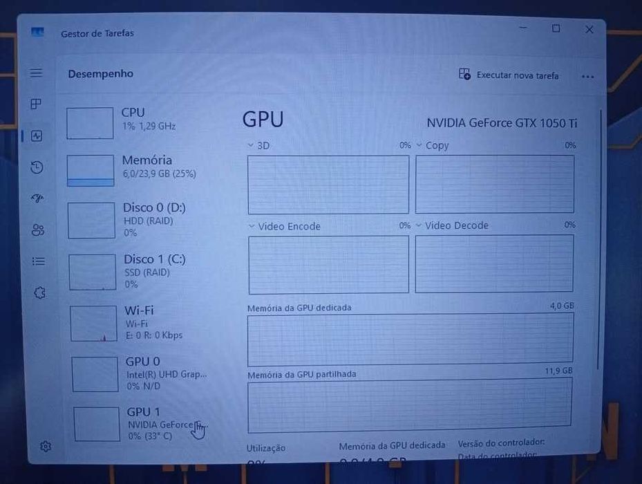 Gaming Asus TUF i7 8750H + 24GB RAM + GTX1050Ti + SSD + HDD