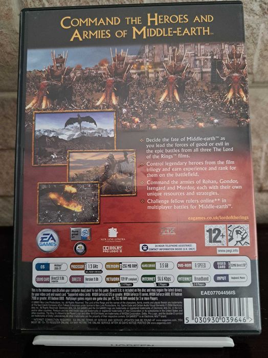 Jogo PC - 'LOTR: Battle for Middle Earth'