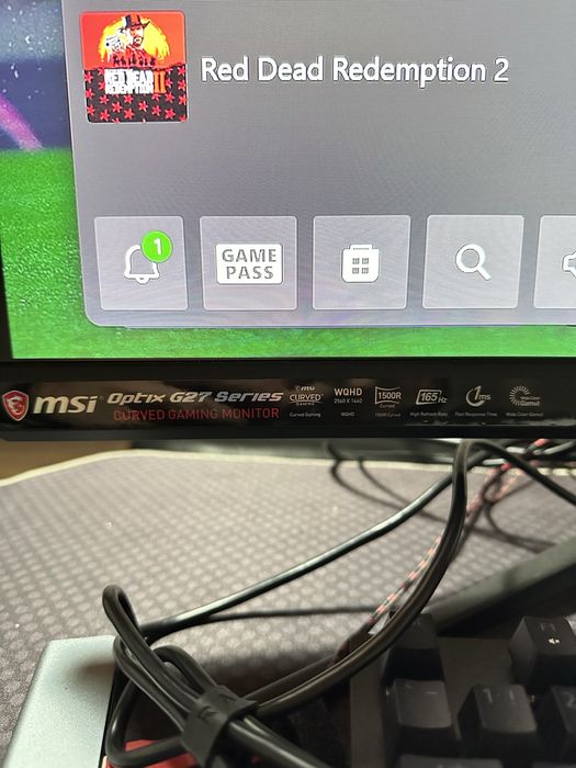 MSI Optix G27CQ4 27" LED Wide QuadHD 165Hz FreeSync Curved Monitor64751022705537122