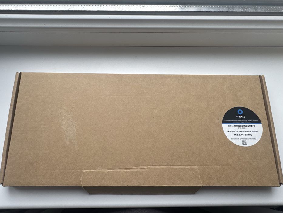Акумулятор батарея фірми iFixit для MacBook Pro 15 A1494/A1618 model A1398 2013-2014