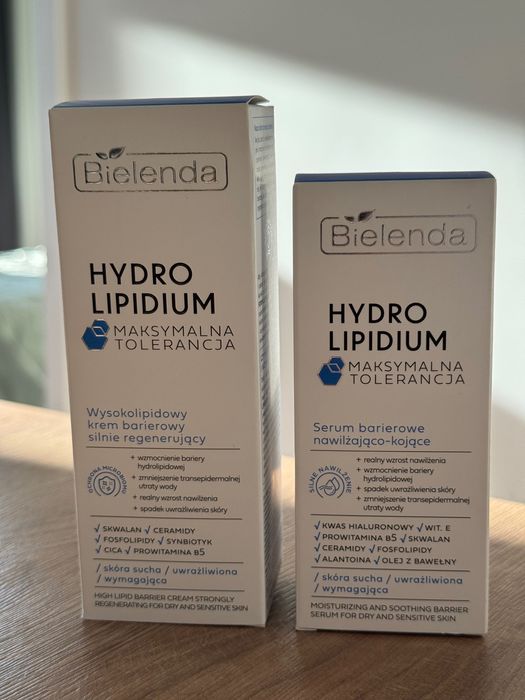 Bielenda Hydro Lipidium krem + serum