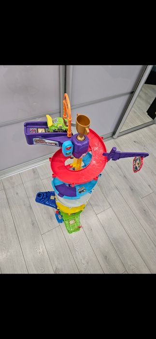 Автотрек Vtech Tut Tut Baby Flitzer 2-в-1 турбо-вежа 80-535004