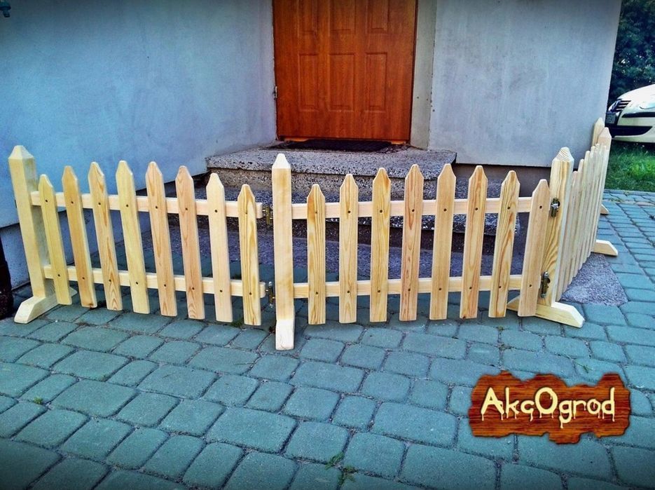 Płotek do Wewnątrz Wolnostojący na Podstawach 100x100cm