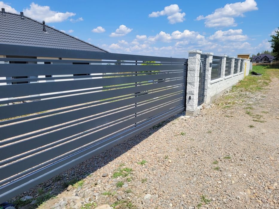 Bramy wjazdowe, Ogrodzenia, Balustrady, Automatyka